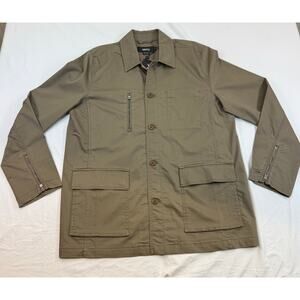GSTQ Men’s Canteen Jacket – Taupe – Size Large – NWT